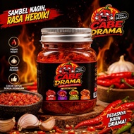 Drama Chili Sauce 150g | Delicious Spicy Viral Sambal | Sambal Onion Squid Anchovies Pete Rebon