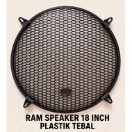 RAM Speaker Cover 18 Inch Speaker Grill Thick Plastic Speaker