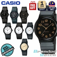 [100% ORIGINAL] CASIO MQ-24 SERIES MAN UNISEX BOY QUARTZ ANALOG CLASSIC RESIN WATCH JAM TANGAN BUDAK