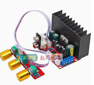 <超前☆ 超重低音炮音箱擴大機2.1聲道 TDA7377單電源>10W*2 + 30W 成品板