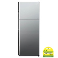 [bulky] HITACHI R-VGX480PMS9-MIR 407L 2 DOOR FRIDGE COLOUR: MIRROR ENERGY LABEL: 3 TICKS DIMENSION: W680xH1770xD720MM 1 YEAR WARRANTY BY HITACHI