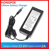 33.6V 2A 100-240VA CPower Adapter 33.6V2000mA Smart Lithium Battery Charger AC 100-240V Dc 33.6V US 