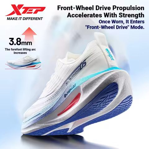 Xtep One Piece Modeling 5.0 Sneaker Women Stability Support Comfortable Breathable Durability Runnin