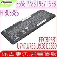 Fujitsu FPB0338S 電池原裝 富士 Lifebook E558 P728 T937 T938 U747 U758 U938 E5580 U7587 U7470 U7476 U7480 U7570 U7580 FPCBP531
