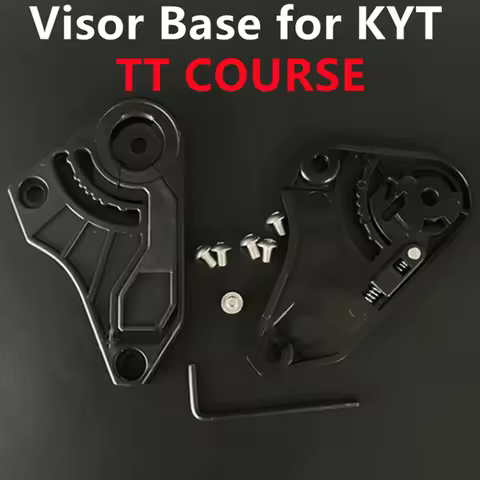 Motorcycle Helmet Visor Base Lock for KYT TT COURSE Viseira Capacete Mechanism Motorbike Helmet Acce