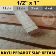 [EZ Timber] Kayu 1/2" x 1" Siap Ketam | Kayu DIY | Kayu Perabot | Kayu Pallet | 1 kaki | 2 kaki | 3 kaki | 4 kaki