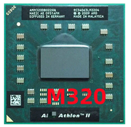 Athlon II Dual-Core Mobile M320 2.1 GHz Dual-Core Dual-Thread CPU โปรเซสเซอร์ซ็อกเก็ต AMM320DBO22GQ 