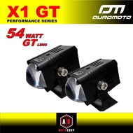 DUROMOTO X1GT X1-GT X1 GT Lens Performance Series Mini Laser LED Fog Lamp for Motorcycles and Cars 5