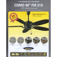Sapphire Como 48" Ceiling Fan FM319 ( Pull Chain)