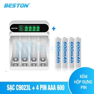 COMBO Pin Sạc AA AAA C9023L C9024L C9025L Kèm pin dung lượng cao đến 3300mAh dùng cho micro karaoke