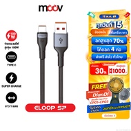 [Fast Delivery] Eloop S7 Type C 5A Charging Cable Length 1 Meter Data Transfer Nylon Braided Materia
