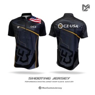 เสื้อถัก CZ Shooting Shirt IPSC ใหม่