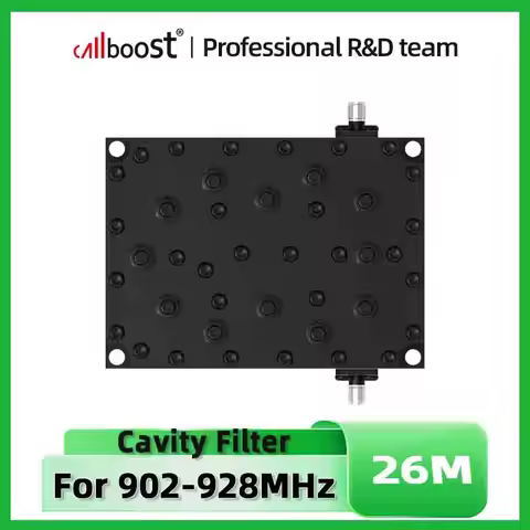Callboost Cavity Filter 915 MHZ 26 M For Helium Lora Flarm Repeaters Band-Pass 915 MHz Cavity Filter