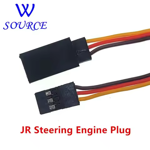 10PCS 100mm/150mm/200mm/300mm/500mm Servo Extension Lead Wire Cable for RC Drone Futaba JR Male to F