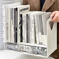 Student Acrylic Shelf Bookend Storage Box Desktop File Rack Desktop Book Book Stand Shelf Desk Books