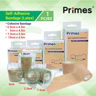 Primes Self-Adhesive Bandage (Cohesive Bandage) 2.5cm 5cm 7.5cm 10cm
