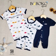 Boboko Baby Clothes Baby Jumper Navy Series Short 2 to 6 months