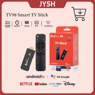 TV98 Android Smart TV 8GB 128GB WiFi 2.4G/5G Android 12.1 HD 4K Live Channel Home Portable