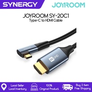 Joyroom Cable SY-20C1 Type-C to HDMI Cable, Support Up to 4k Resolution, 2M Length