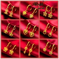 Royal Jewelry Fashion Accessories 50 Design Options Korean Emas 916 Original Gold Bangkok Anting Per