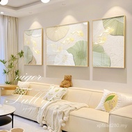Nine Fish Picture Light Luxury High-End Living Room Sofa Cream Decorative Painting Nordic Style Trip