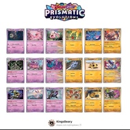 Prismatic Evolution | Common Uncommon Card | Psychic Fighting type Pokemon | Pokemon TCG - Scarlet &