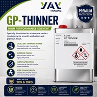 2KG/10KG COLY 100% Original GP-THINNER [Multipurpose] Bukan recycled thinner