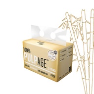 36包3層100%純竹漿軟包裝面紙