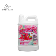 น้ำยาปรับผ้านุ่ม สูตรเข้มข้น WITCH CLEAN BIO SOFT Fabric Softener 3.8 Liter