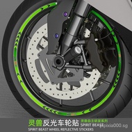 Motorcycle for Tire Retrofitting Stickers Reflective Suitable for HondaCB190RWheel Sticker Scooter Decoration Rim Stickers