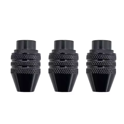 3pcs/set 0.3-3.4mm Multi Chuck Keyless Quick Change Three-Jaw Drill Chuck M7 M8x0.75 For Rotary Tool