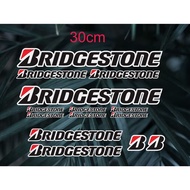 Waterproof bridgestone bicycle decal