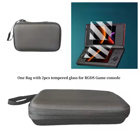 Portable For Anbernic RGDS Game Console Bag Carry Case CrushProof Hard Shell RG DS Handheld Storage 