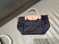 100% genuine LONGCHAMP Le Pliage gift womens short leg nylon waterproof dumpling bag handbag womens 