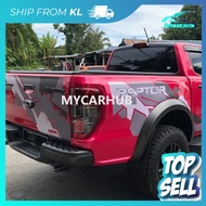 Ford Ranger Side Body Sticker Raptor / Ranger Original Design - 1C Design (  Raptor )