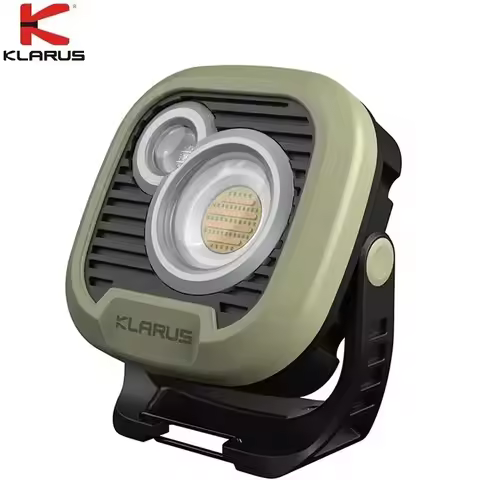 Klarus WL3 1500Lumens Rechargeable Camping Lantern 1500Lumens 4 Color Temperatures With Magnetic Bui