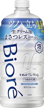 花王 Biore u The Body 泡沫型 純淨皂香 補充包 780ml