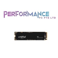 Crucial® P3 500GB/1TB/2TB/4TB 3D NAND NVMe™ PCIe® M.2 SSD M.2 (2280) NVMe™ PCIe® Gen3 (3500R/1900W) (3500R/3000W) (5 YEA