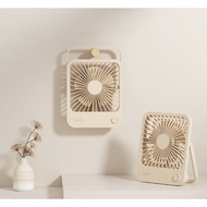 JisuLife Life 1 Portable Table Fan | 2000mAh Foldable Mini Desk Fan with 3 Speeds & Quiet Operation