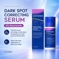 DIFFERIN DARK SPOT CORRECTING SERUM 4% Niacinamide Clinically proven technology to help reduce dark
