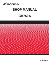 Honda CB750 Hornet / CB 750 Hornet 2023 - 2025 Workshop Repair Service Manual