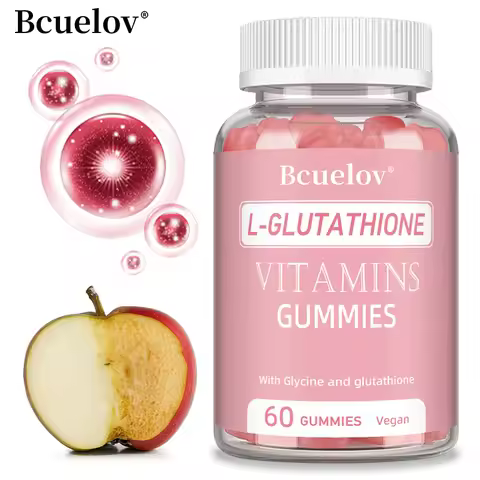 L-Glutathione Gummies, Enhanced Absorption - Cellular, Immune Function & Liver Detox, Rich in Antiox