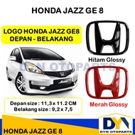 DYN174- JAZZ GE8, HONDA JAZZ GE8 EMBLEM LOGO, HONDA JAZZ GE8 AST JunDW EMBLEM STICKER LOGO