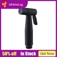 ( E-Y)Sg  Black Stainless Steel Hand Held Toilet Bidet Sprayer Bathroom Shower Water Spray Head