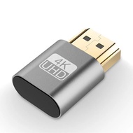 Virtual Display Emulator HDMI Port Plug 3840x2160 60Hz - DDC EDID HDMI Virtual Monitor Adapter