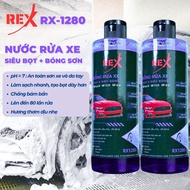 Combo of 2 Bottles of REX Snow Foam Car Wash Soap Safe Car Wash Soap for Car Paint