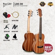 Deviser 30 inch Acoustic Travel Guitar, Sapele Top ( L30-30 / L30 )