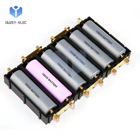 21700 18650 Battery Case No Soldering Splice Type Battery Case DIY Battery Case