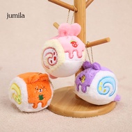 Plush Cake Charm Plush Cake Toy Plush Cake Toy Keychain – Cute Stuffed Tiger Chocolate Rabbit Strawb