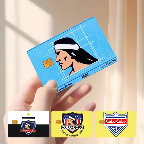 Cool C-Colo Colo Card Stickers Credit Card Protector Stickers Resist Scratches And Abrasions